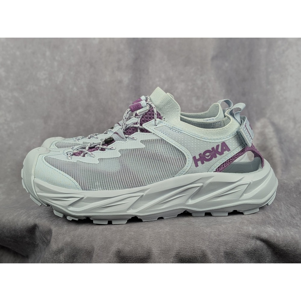 Hoka Hopara 2 Hiking Sandals Ice Water Elderberry Purple 1147670 Womens 9B NWOB